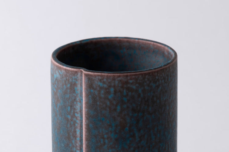 【限定商品】手にフィットするカップ / MINAMO(水面)SHIAO (紫青)