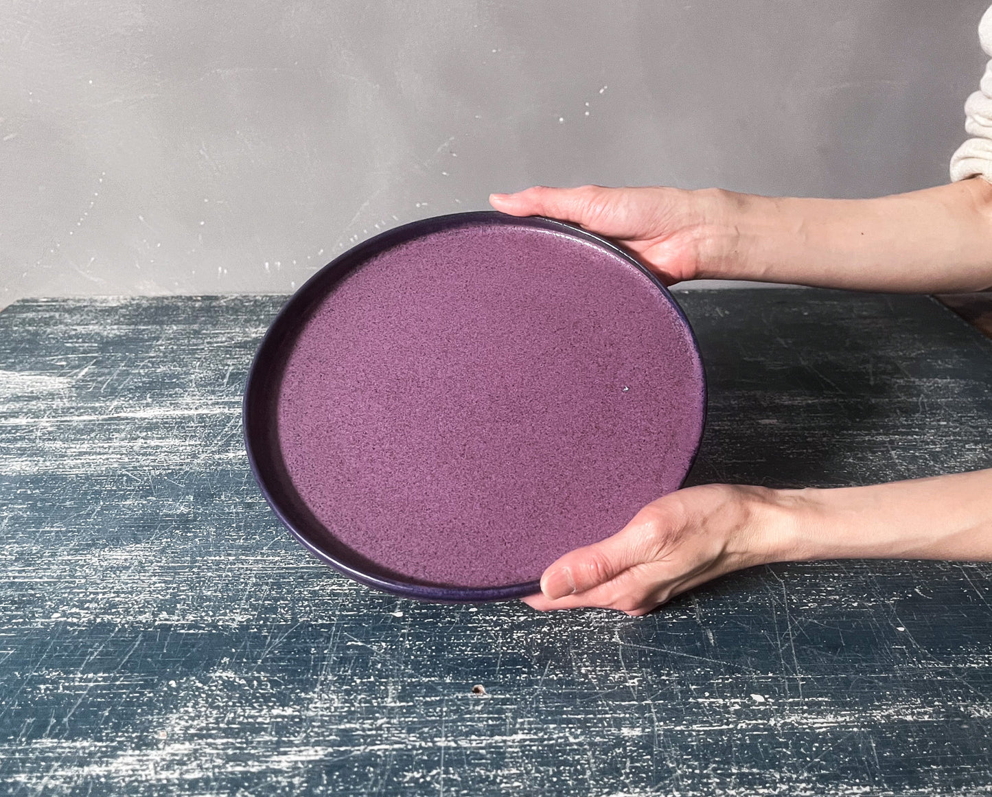 26cmプレート/グラインダー跡