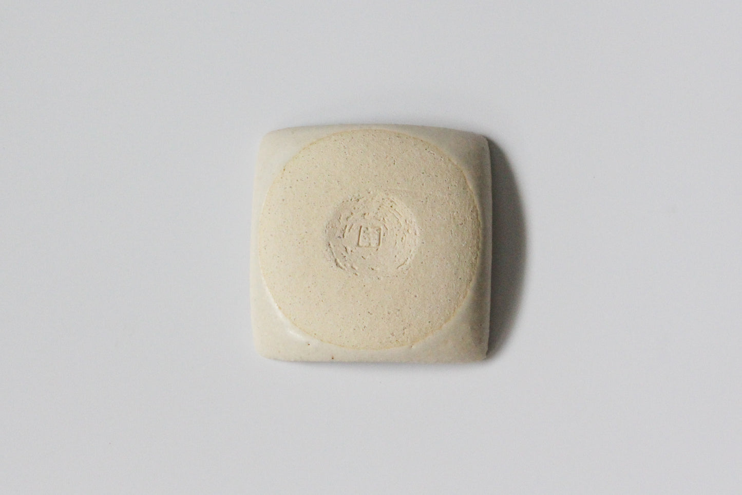 豆皿 四角/白