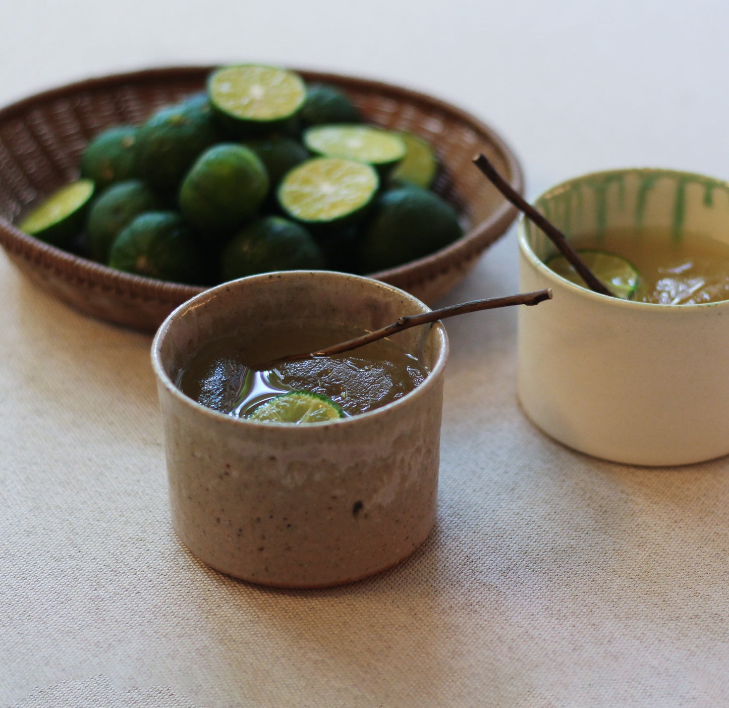 カップ / オリジナル灰釉