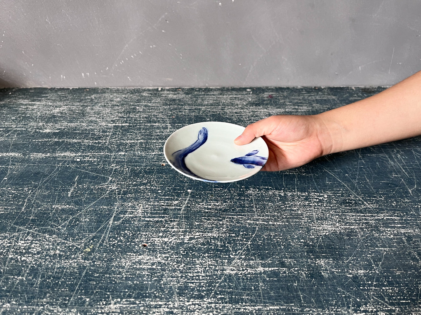 12.5cmプレート/判子切れ