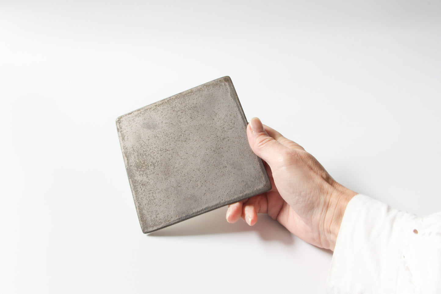 スクエアフラットプレート/黒