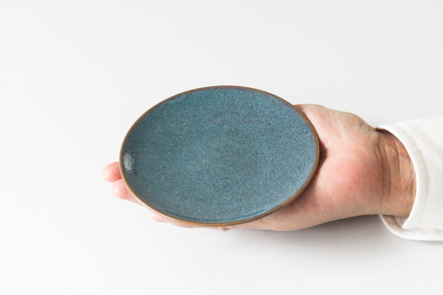 プレート S/青