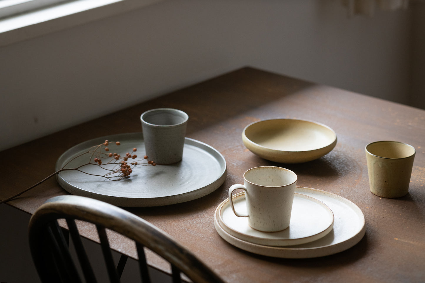 プレート S/グレー