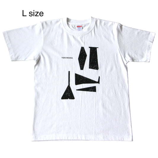 オリジナルTシャツ/ Lサイズ / 白 / 5ロゴ